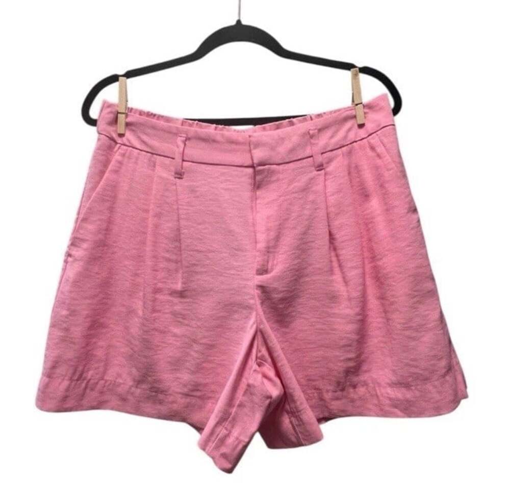 Target A New Day Business Casual Monochrome Pink Blaze & Short Set-10/XXL - Picture 9 of 13